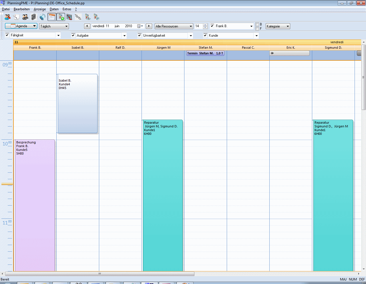 agenda kalender
